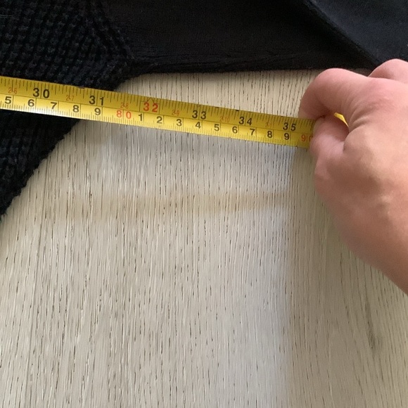 Vetta convertible capsule S The Waffle V-Neck Oversized Sweater cardigan organic - Picture 8 of 11